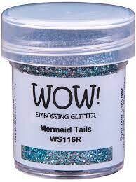 WOW Embossing Powder Glitter MERMAID TALES