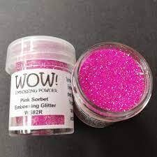 WOW! Embossing Powder PINK SORBET WS82R