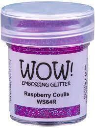 WOW! Embossing Powder RASPBERRY COULIS WS64R