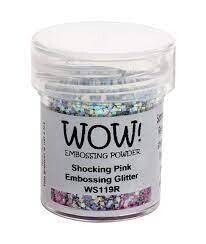 WOW! Embossing Powder SHOCKING PINK WS119R
