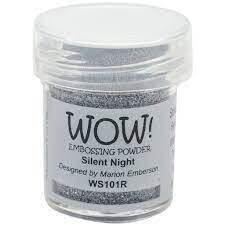 WOW Embossing Powder Glitter SILENT NIGHT