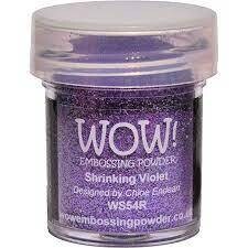 WOW! Embossing Powder Glitter SHRINKING VIOLET WS54R