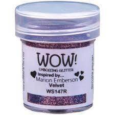WOW! Embossing Powder Glitter VELVET WS147R