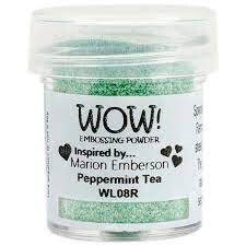 WOW! Embossing Powder PEPPERMINT TEA WL08R