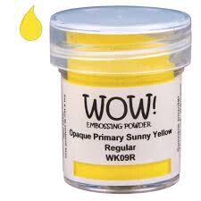 WOW! Embossing Powder OPAQUE PRIMARY SUNNY YELLOW WK09R