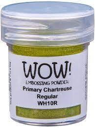 WOW Embossing Powder Primary Regular CHARTREUSE