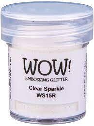 WOW Embossing Powder Regular CLEAR SPARKLE