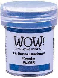 WOW! Embossing Powder Regular EARTHTONE BLUEBERRY WJ06R