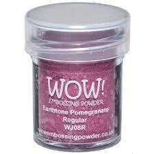 WOW! Embossing Powder EARTHTONE POMEGRANATE