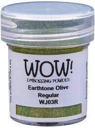 WOW! Embossing Powder Regular EARTHTONE OLIVE WJ03R