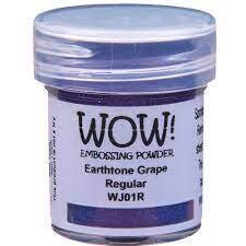WOW! Embossing Powder Regular EARTHTONE GRAPE WJ01R