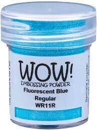 WOW Embossing Powder Regular FLUORESCENT BLUE