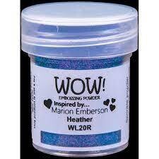 WOW! Embossing Powder Regular HEATHER WL20R