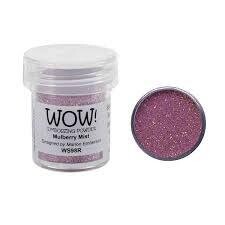 WOW! Embossing Powder Glitter MULBERRY MIST WS98R