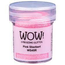 WOW! Embossing Powder PINK SHERBERT WS45R