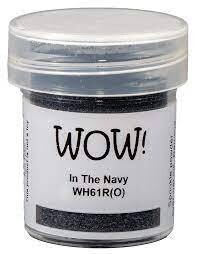 WOW! Embossing Powder IN THE NAVY WH61R (O)