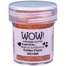 WOW! Embossing Powder GOLDEN FLAME WS146R