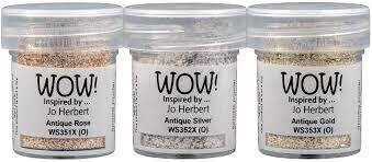 WOW! Embossing Powder Trio FROSTED JEWELS
