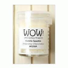 WOW! Embossing Powder VANILLA SPARKLE WS58R