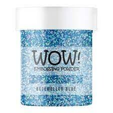 WOW! Embossing Powder BEJEWELLED BLUE WS88R