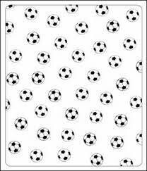 Crafts Too Embossing Folder FOOTBALL