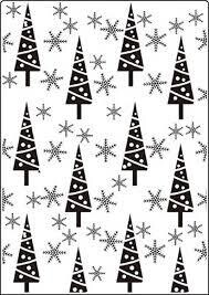 Crafts Too A4 Embossing Folder XMAS TREE CTA4015