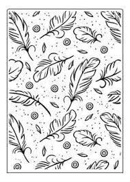 Crafts Too Embossing Folder FEATHERS