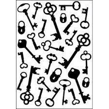 Crafts Too Embossing Folder KEYS