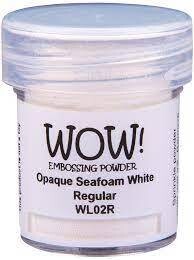 WOW! Embossing OPAQUE SEAFOAM WHITE WL02R