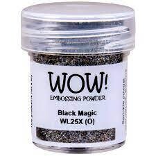 WOW! Embossing Powder BLACK MAGIC WL25X (O)