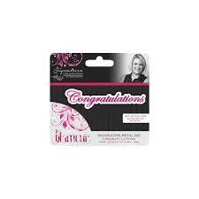Sarah Signature Glamour Metal Die CONGRATULATIONS