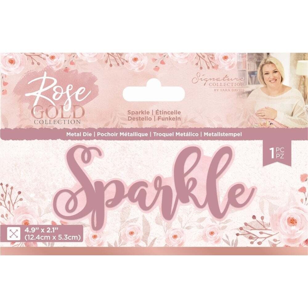 Sara Signature Rose Gold Die SPARKLE