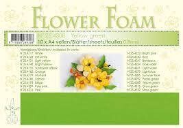 Leane Creatief Flower Foam Set 25.4308 Large Pack YELLOW GREEN
