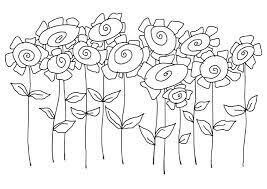 Woodware Acrylic Stamp Singles TATTY SUNFLOWERS