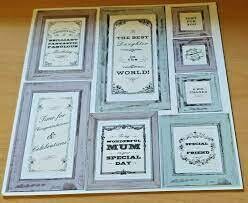 Craftwork Cards Die Cuts LABELS - VINTAGE EPHEMERA