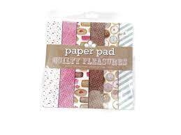 Craftwork Cards 8&quot; x 8&quot; Paper Pad - GUILTY PLEASURES