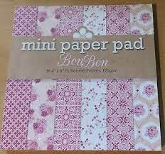 Craftwork Cards 6&quot; x 6&quot; Paper Pad - BON BON