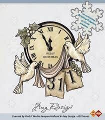 Amy Designs CLOCK WITH DOVE