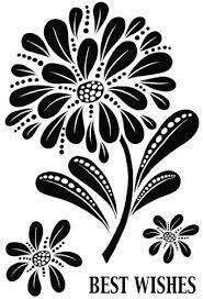 Woodware Clear Magic BOLD BLOOMS HELEN