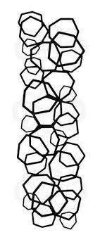 WoodWare Stencil PEBBLE MESH