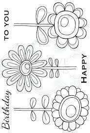 Woodware Clear Magic DAISY BUNCH