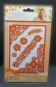 Signature By Sara Autumn Morning Die Set FOLIAGE MEMORIES **HALF PRICE**