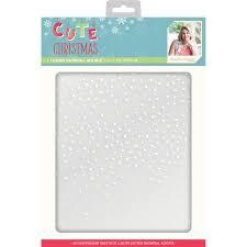 Sara Davies Signature CUTE CHRISTMAS SNOWFALL ACETATE