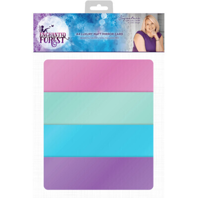 Signature By Sara Enchanted Forest A4 LUXURY MATT MIRROR CARD