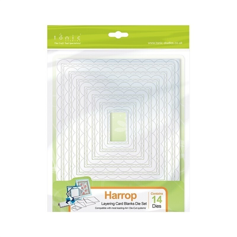 Tonic HARROP Layering Card Blanks