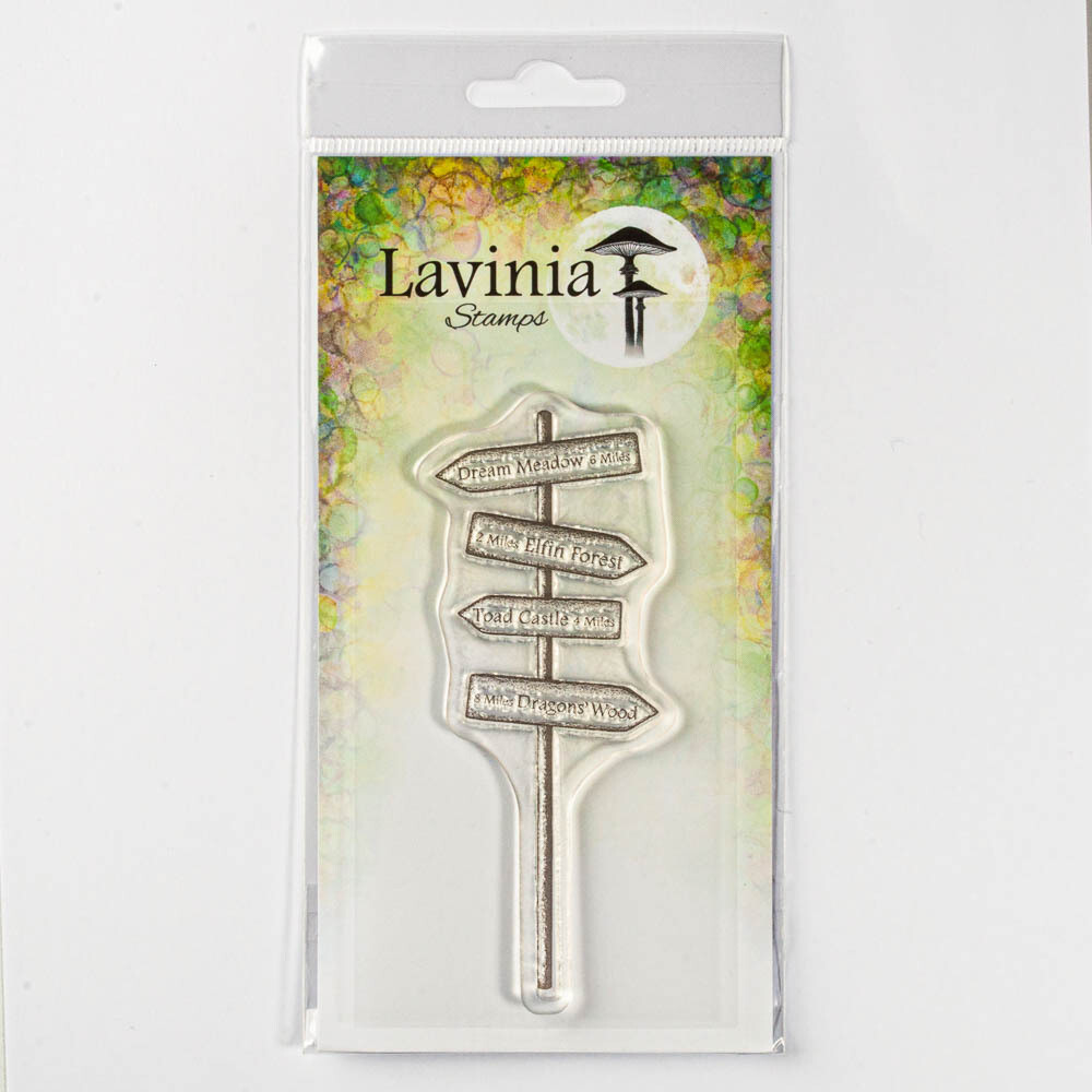Lavinia Acrylic Stamp LAV768 FAIRY TOWNS
