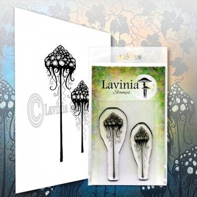 Lavinia Acrylic Stamp Mushroom-Lantern-Set-LAV596