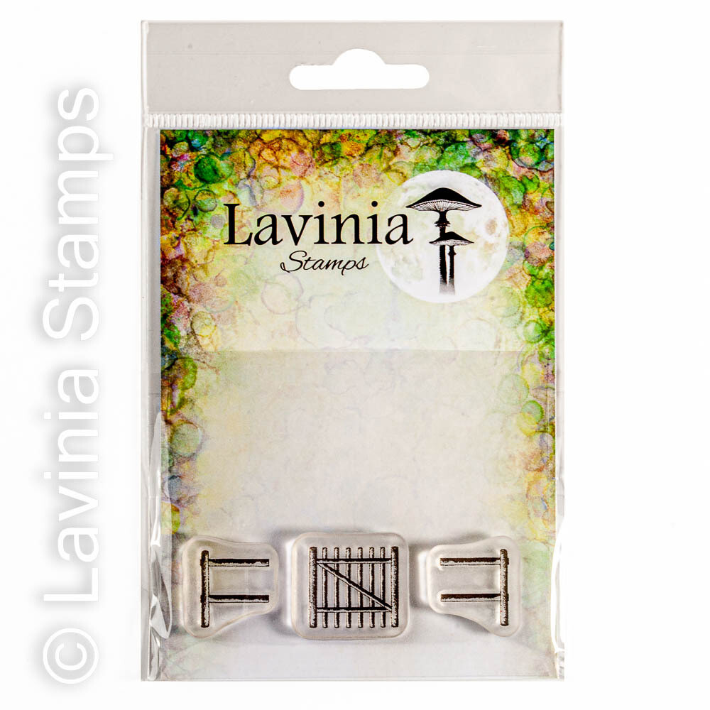 Lavinia Acrylic Stamp LAV752-Gate and Fence