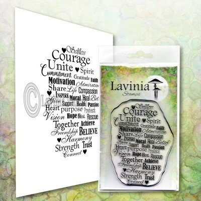 Lavinia Acrylic Stamp-Faith-LAV615