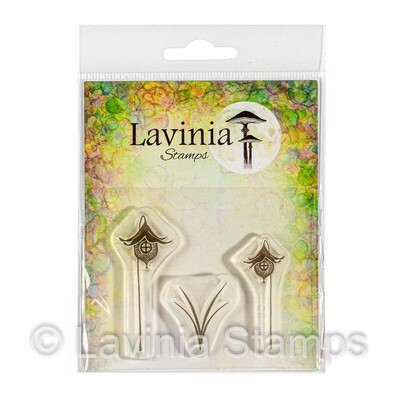 Lavinia Acrylic Stamp -LAV730-Flower Pods